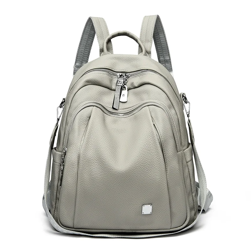Sac à dos ordinateur en cuir étanche – grande capacité et antivol – Image 13