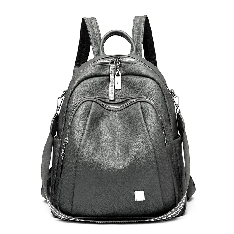 Sac à dos ordinateur en cuir étanche – grande capacité et antivol – Image 11