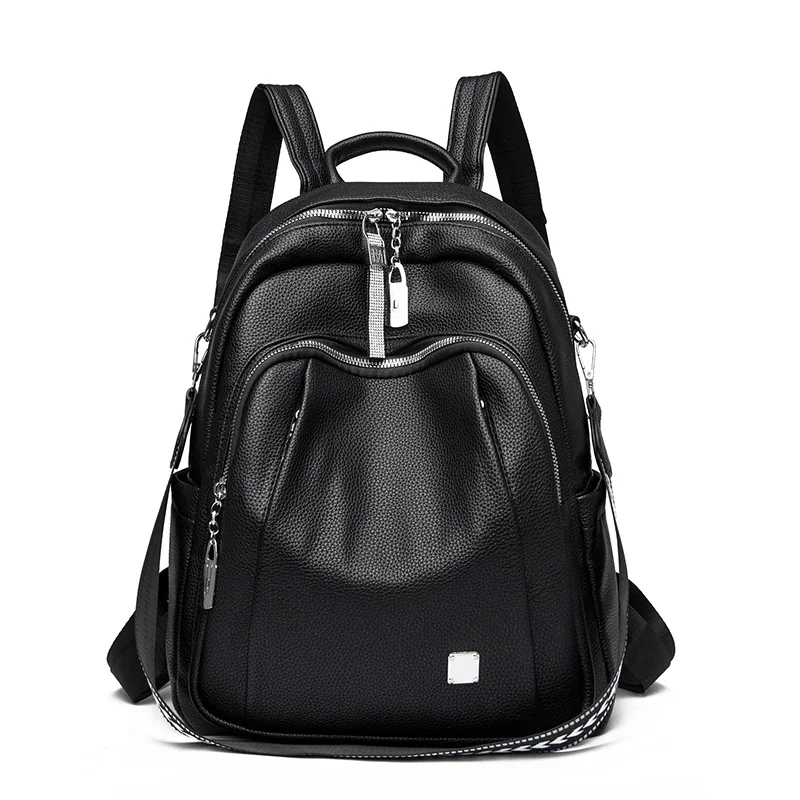 Sac à dos ordinateur en cuir étanche – grande capacité et antivol – Image 12