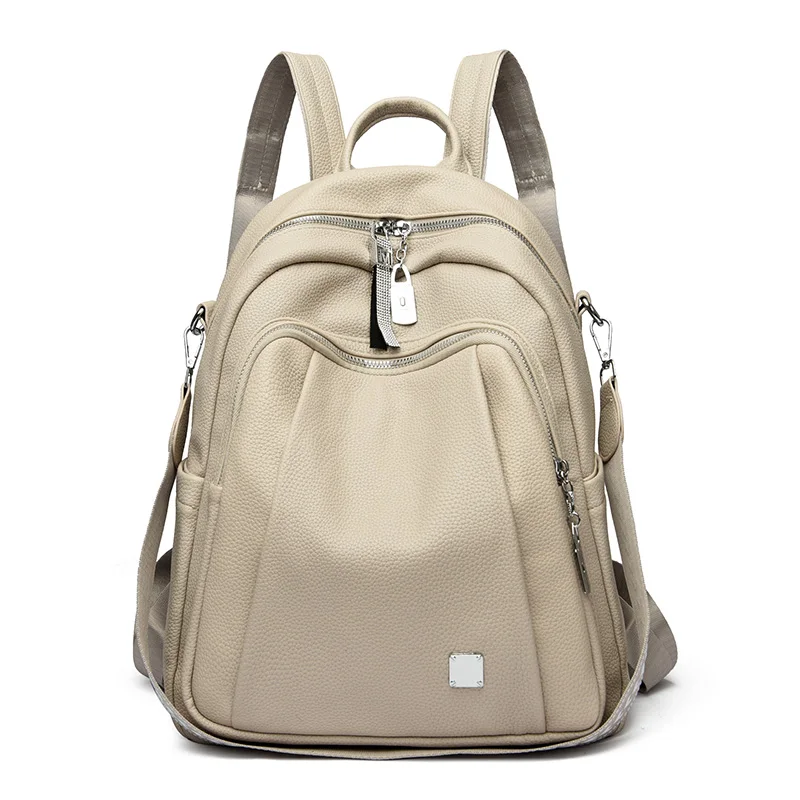 Sac à dos ordinateur en cuir étanche – grande capacité et antivol – Image 10
