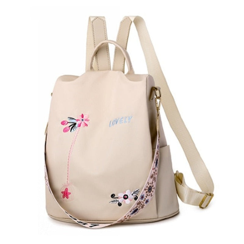 sac à dos florale étanche