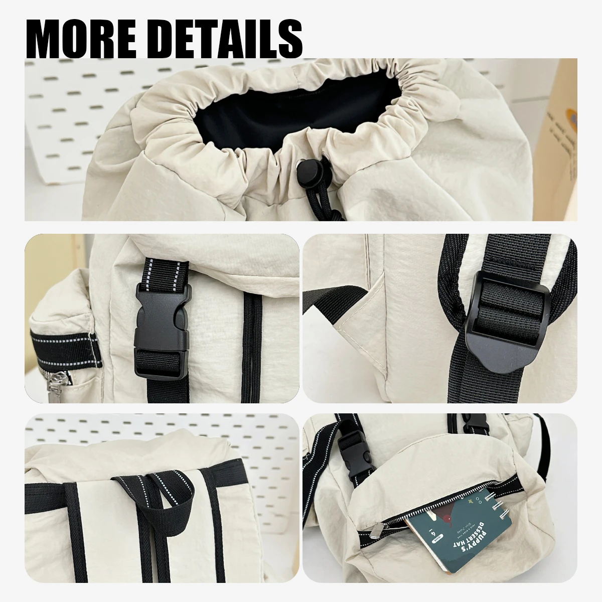 Sac à dos randonnée femme grande capacité imperméable – modèle 2026 léger pour trekking et montagne – Image 5
