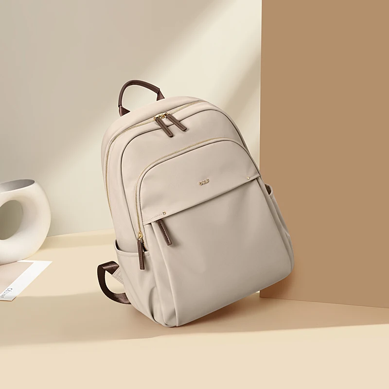 Sac à dos femme antivol - PC 15 pouces - nylon imperméable - style élégant – Image 6
