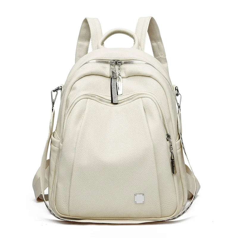 Sac à dos ordinateur en cuir étanche – grande capacité et antivol – Image 8