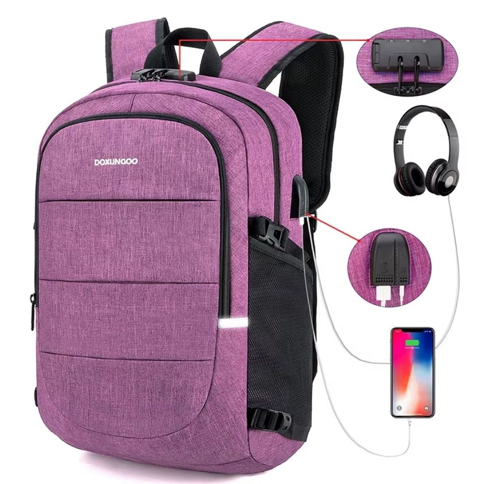sac à dos avec port USB