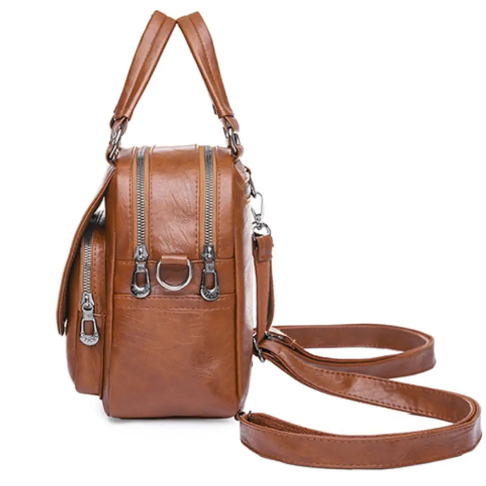 cuir véritable sac à dos