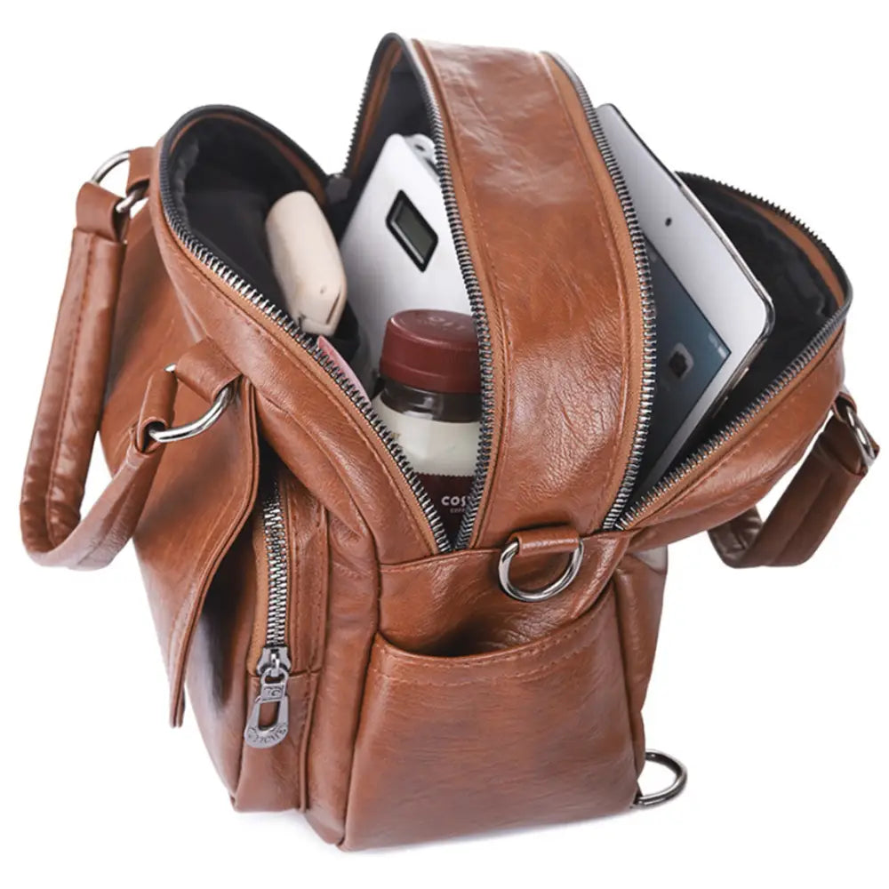 durable sac en cuir