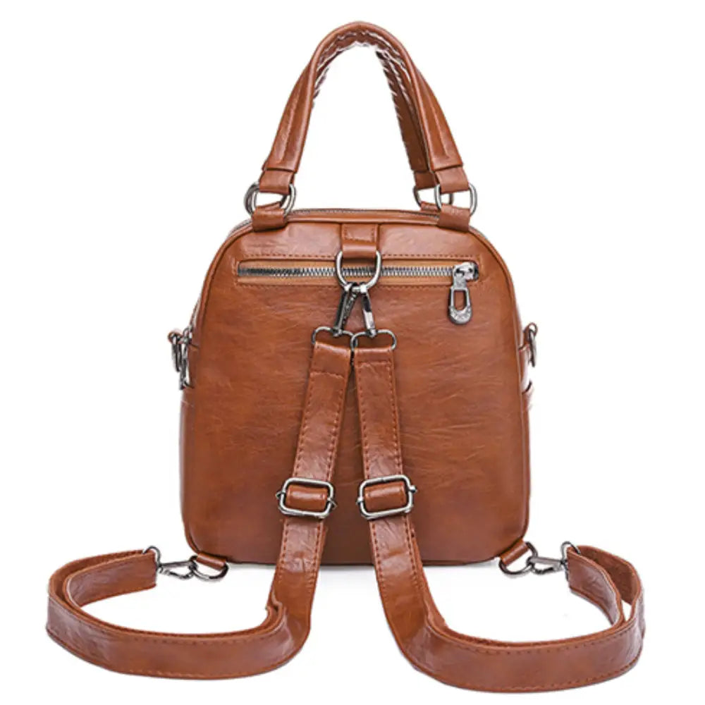 élégant sac à dos cuir