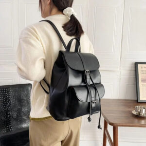 sac à dos cuir rétro femme